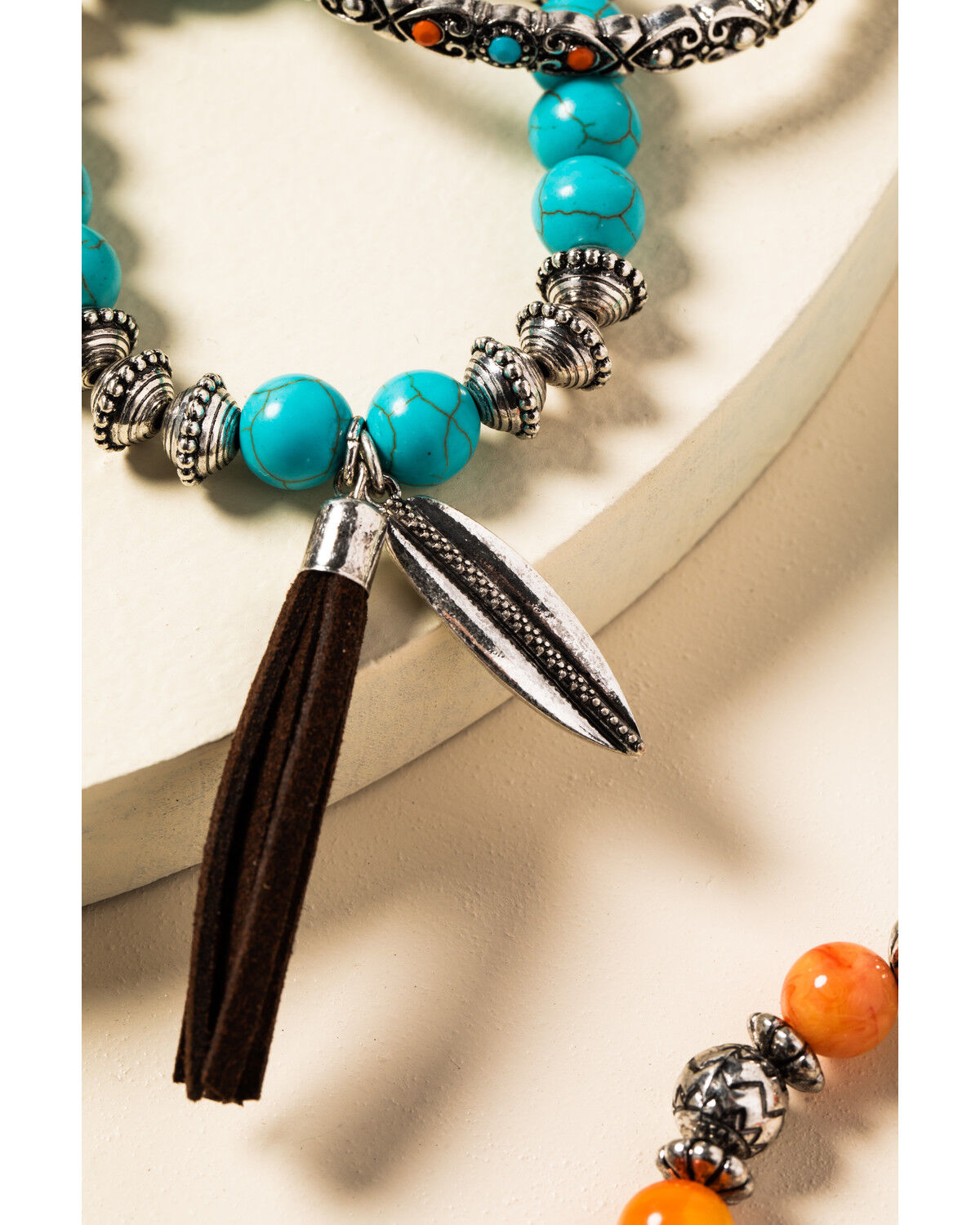 Image #2 - Shyanne Women's In The Oasis Stretch Bracelet Set, Silver, hi-res