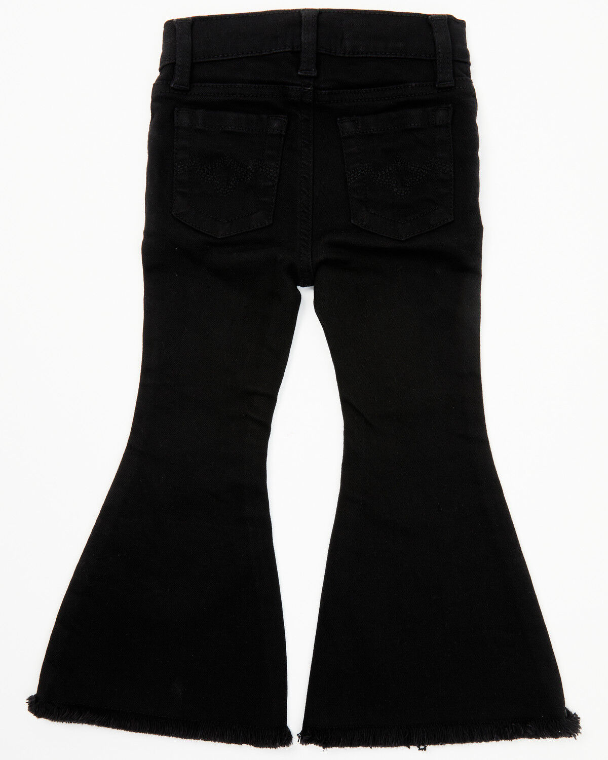 Image #3 - Shyanne Toddler Girls' Flare Stretch Denim Jeans, Black, hi-res
