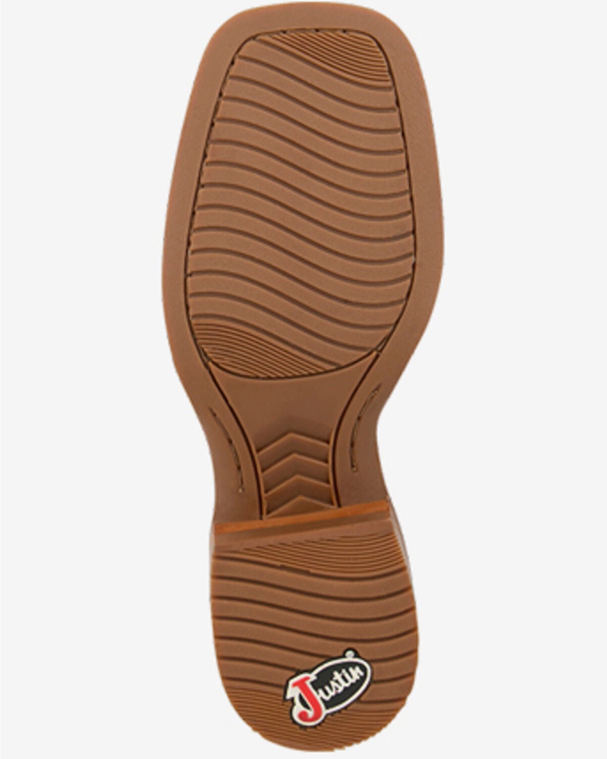 Image #7 - Justin Women's Outlaw Ryley Performance Western Boots - Broad Square Toe, Brown, hi-res