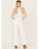 Image #3 - Rolla's Women's High Rise East Coast Ankle Flare Jeans, White, hi-res