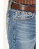 Image #2 - Cody James Men's Westward Floral Striped Short Sleeve Button-Down Stretch Western Shirt, Brown, hi-res