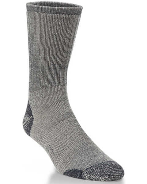 Image #1 - Crescent Sock Men's Medium Outdoor Crew Socks, Charcoal, hi-res