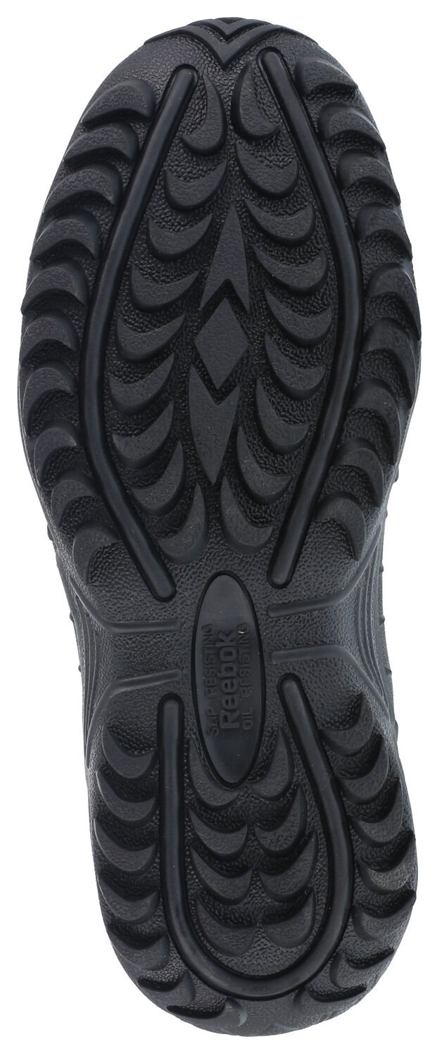 Image #5 - Reebok Women's Stealth 8" Lace-Up Black Side-Zip Work Boots - Composite Toe, Black, hi-res