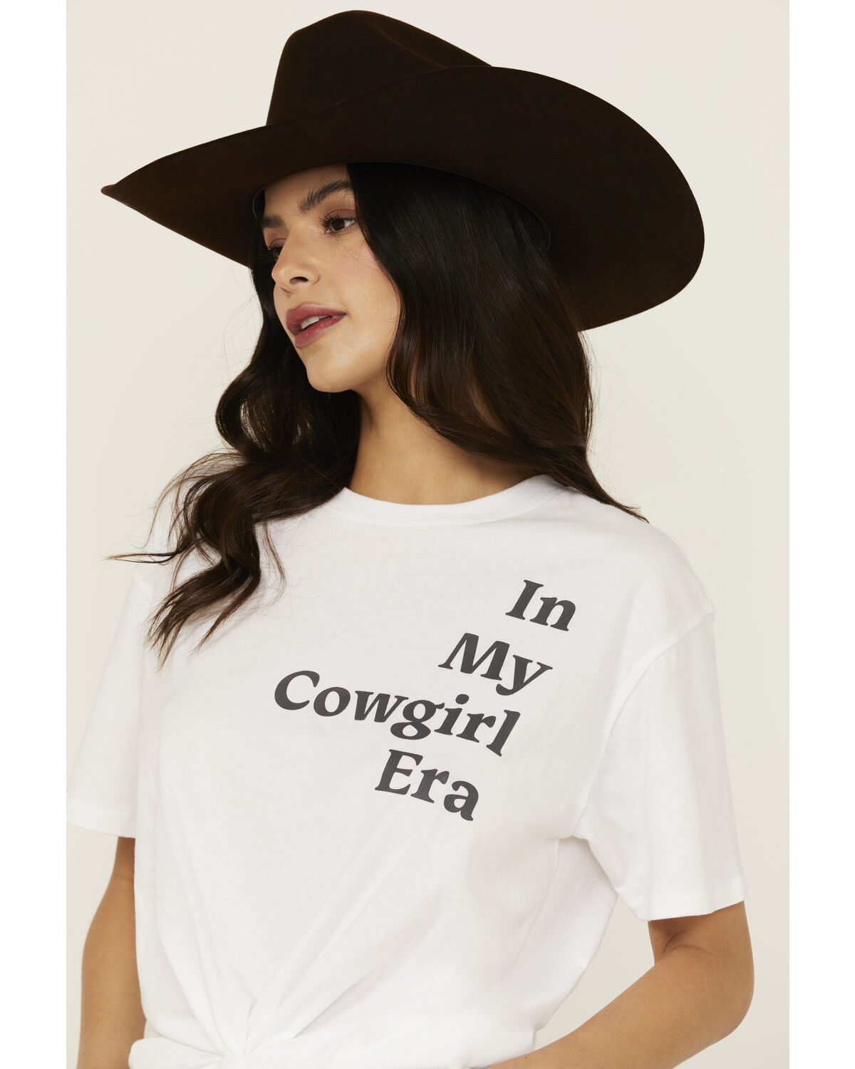 Image #2 - White Crow Women's Cowgirl Era Short Sleeve Graphic Tee, White, hi-res