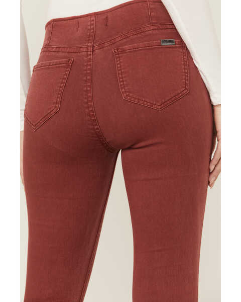 Image #4 - Rock & Roll Denim Women's Cowgirl Bargain Bell Flare Jeans, Rust Copper, hi-res