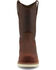 Image #4 - Chippewa Men's 11" Edge Walker Waterproof Western Work Boots - Composite Toe, Brown, hi-res