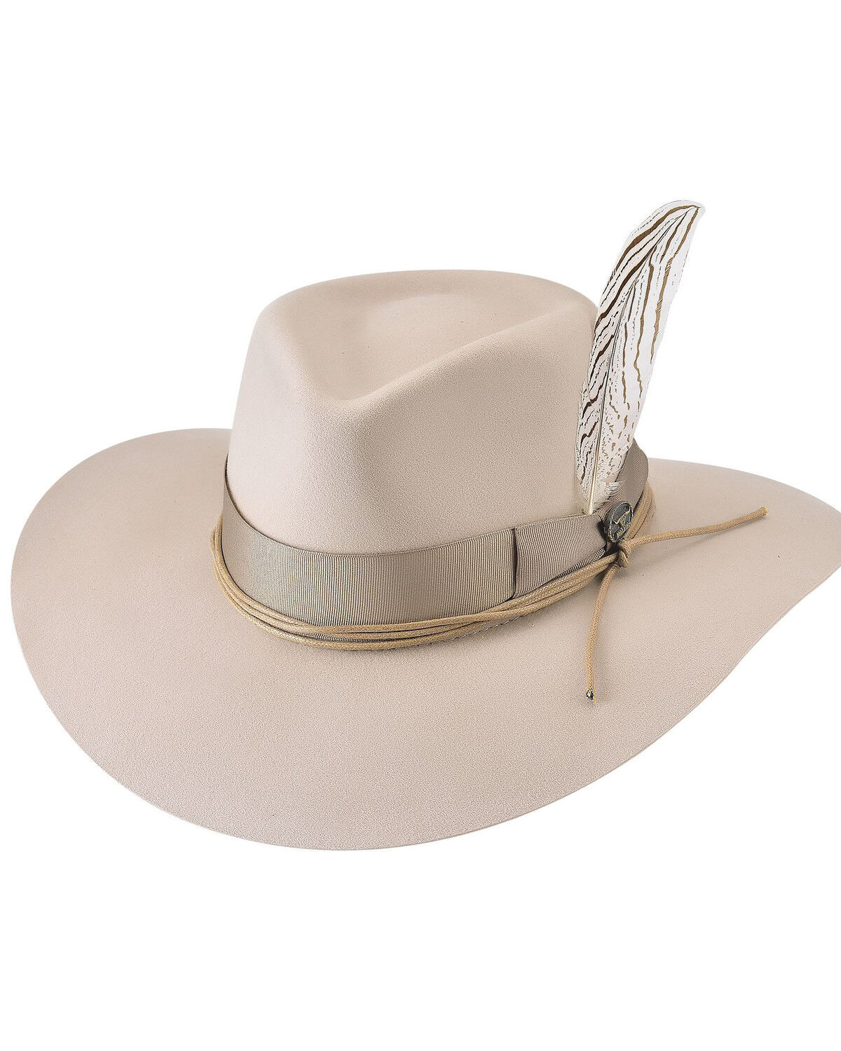 Image #1 - Bullhide Buckskin Good Vibe Wool Felt Western Hat, Natural, hi-res