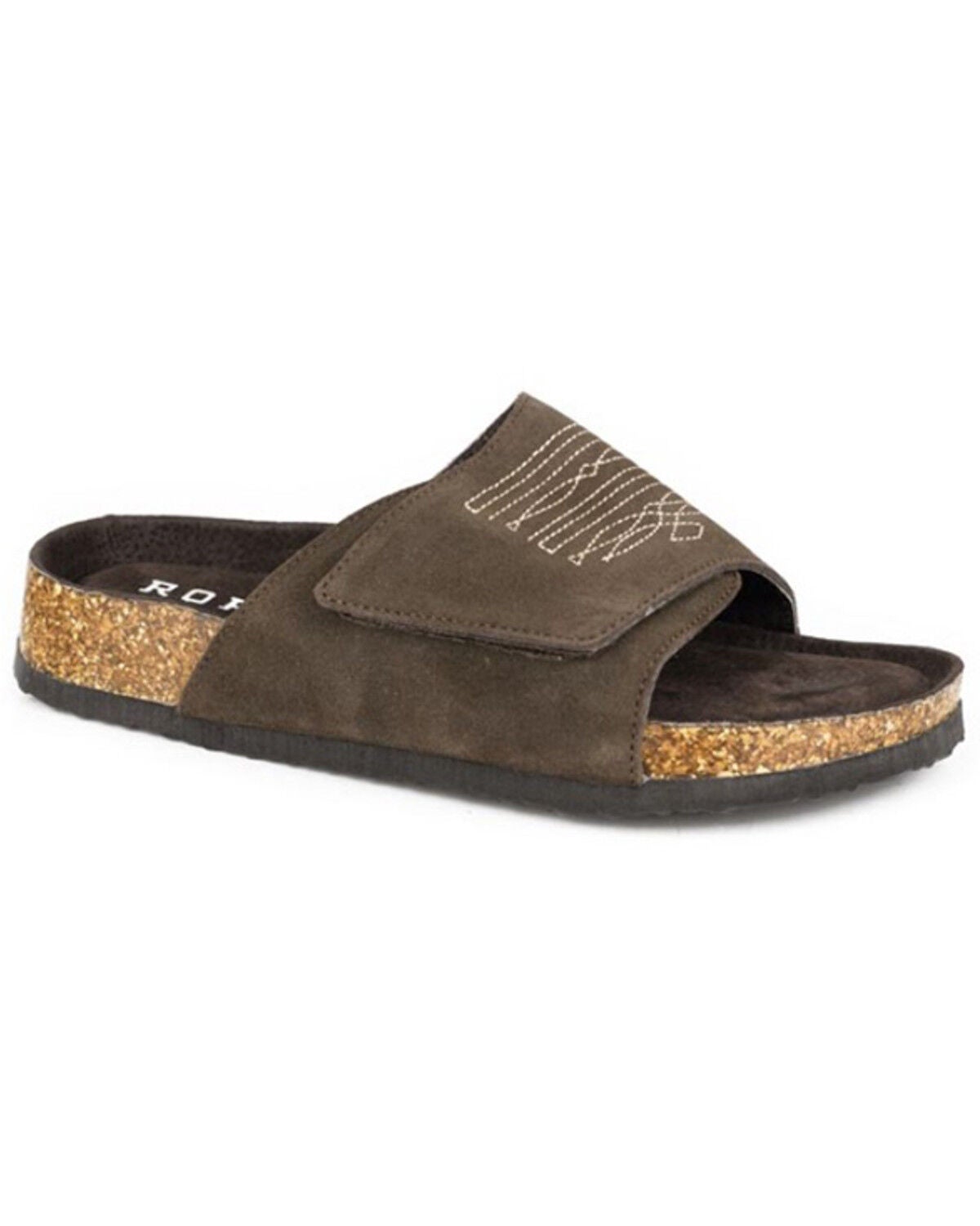 Roper Women's Nomad Suede Sandals, Brown