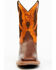 Image #4 - Cody James Men's Xtreme Xero Gravity Western Performance Boots - Broad Square Toe, Orange, hi-res
