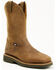 Image #1 - Cody James Men's Pull-On Work Boots - Soft Toe, Brown, hi-res