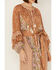 Image #3 - Spell Women's Sienna Long Sleeve Floral Print Midi Dress, Rust Copper, hi-res