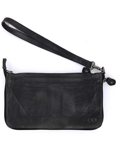 Bed Stu Women's Templeton II Wallet Wristlet Crossbody Bag , Black, hi-res