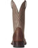 Image #3 - Ariat Men's Barrel Rawly Ultra Western Performance Boots - Broad Square Toe, Brown, hi-res