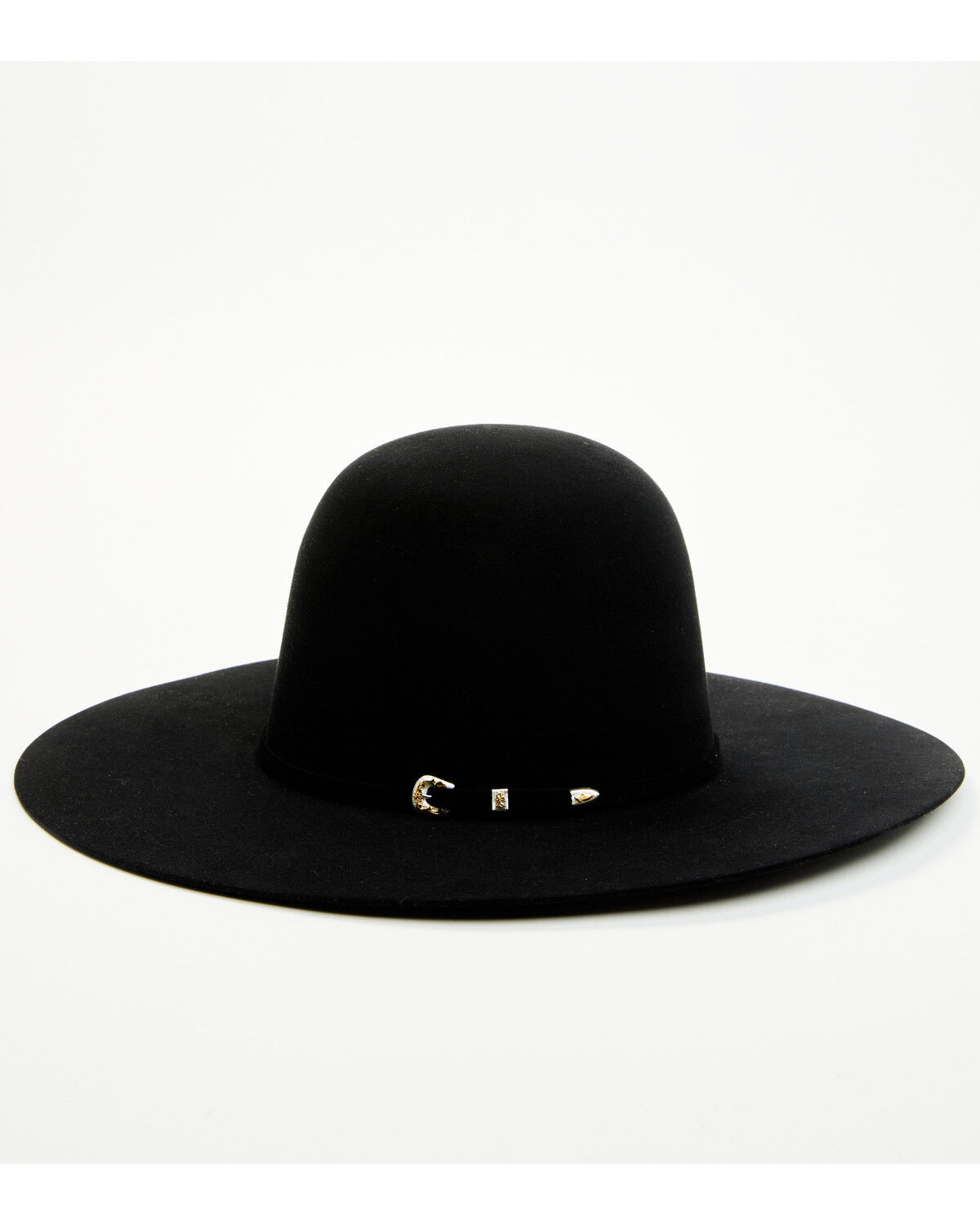 Image #3 - Serratelli Salinas 20X Felt Cowboy Hat, Black, hi-res