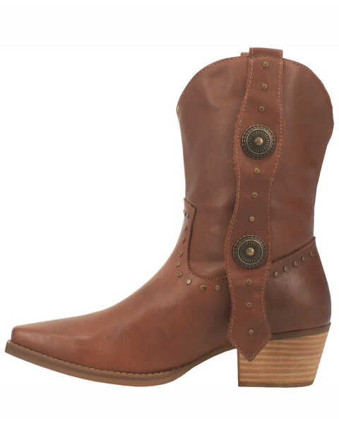 Image #3 - Dingo Women's True West Western Boots - Snip Toe, Brown, hi-res