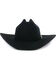 George Strait by Resistol Men's Logan 6X Felt Cowboy Hat, Black, hi-res