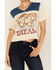 Image #3 - Idyllwind Women's Chasing The Dream Cropped Football Short Sleeve Tee, Nude, hi-res