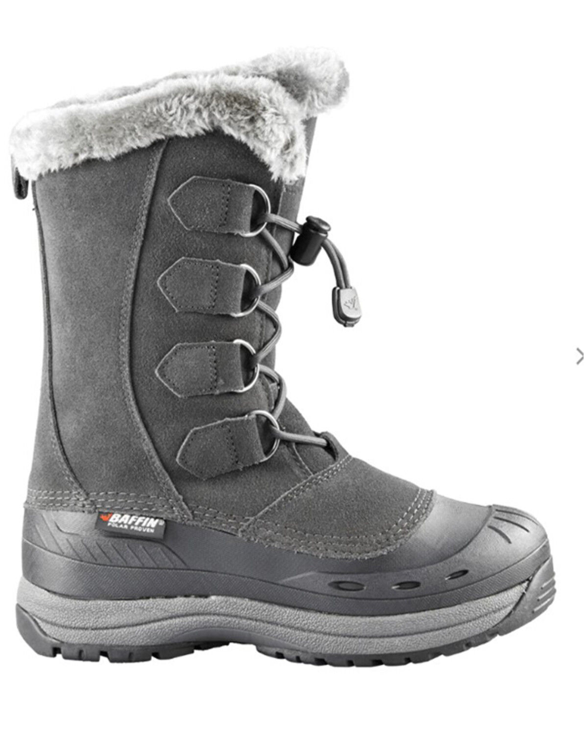 Image #2 - Baffin Women's Chloe Waterproof Snow Boots - Round Toe, Charcoal, hi-res