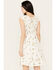 Image #4 - Cleo + Wolf Women's Butterfly Print A-Line Mini Dress, White, hi-res