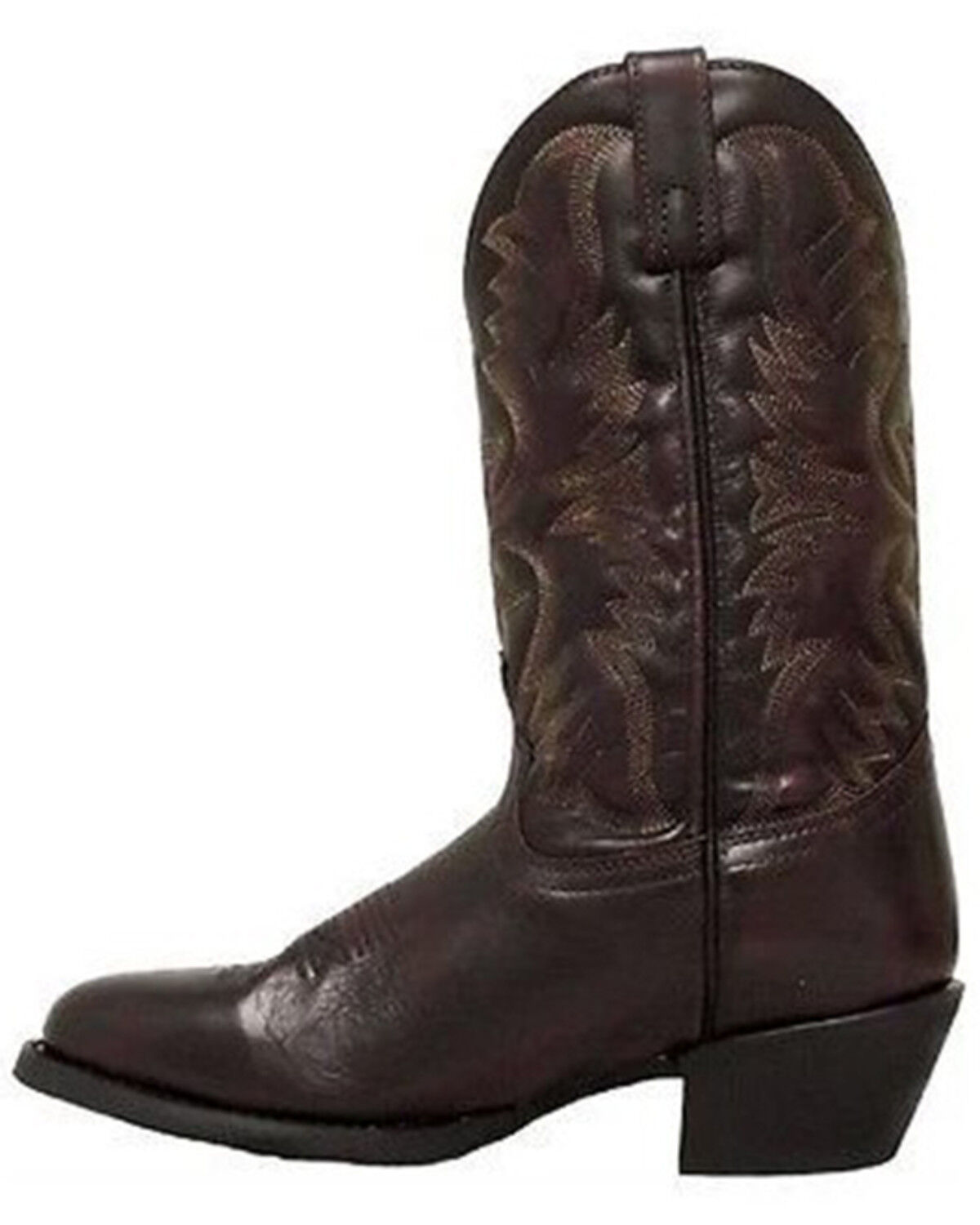 Image #3 - Laredo Men's Birchwood Western Boots - Round Toe, Black Cherry, hi-res