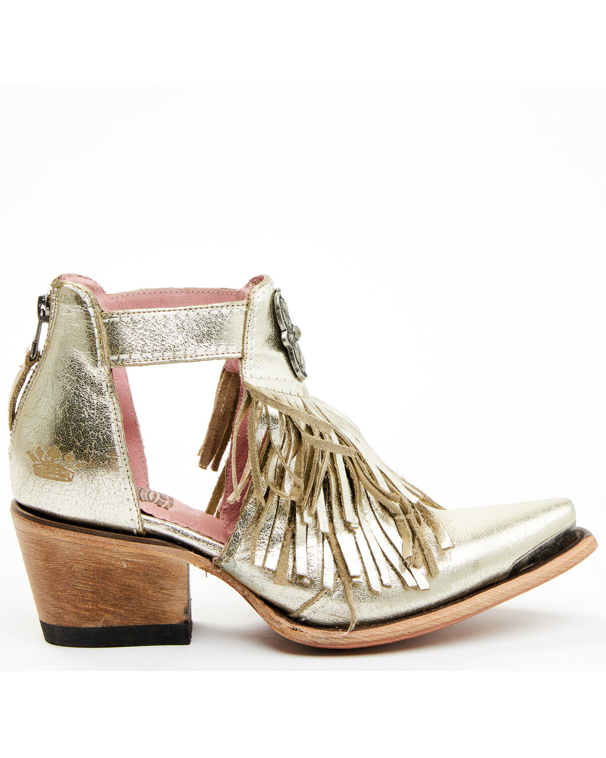 Image #2 - Junk Gypsy by Lane Lane Women's Kiss Me At Midnight Fashion Booties - Snip Toe, , hi-res