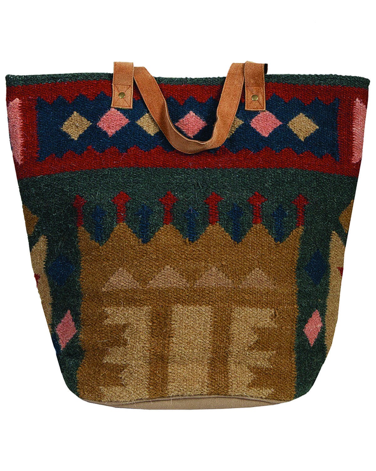 Scully Women's Woven Design Handbag, Multi, hi-res