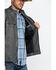 Moonshine Spirit Men's Gearhead Washed Faux Leather Moto Jacket , Black, hi-res