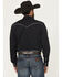 Image #4 - Kimes Ranch Men's Laneboro Solid Long Sleeve Snap Performance Western Shirt, Black, hi-res