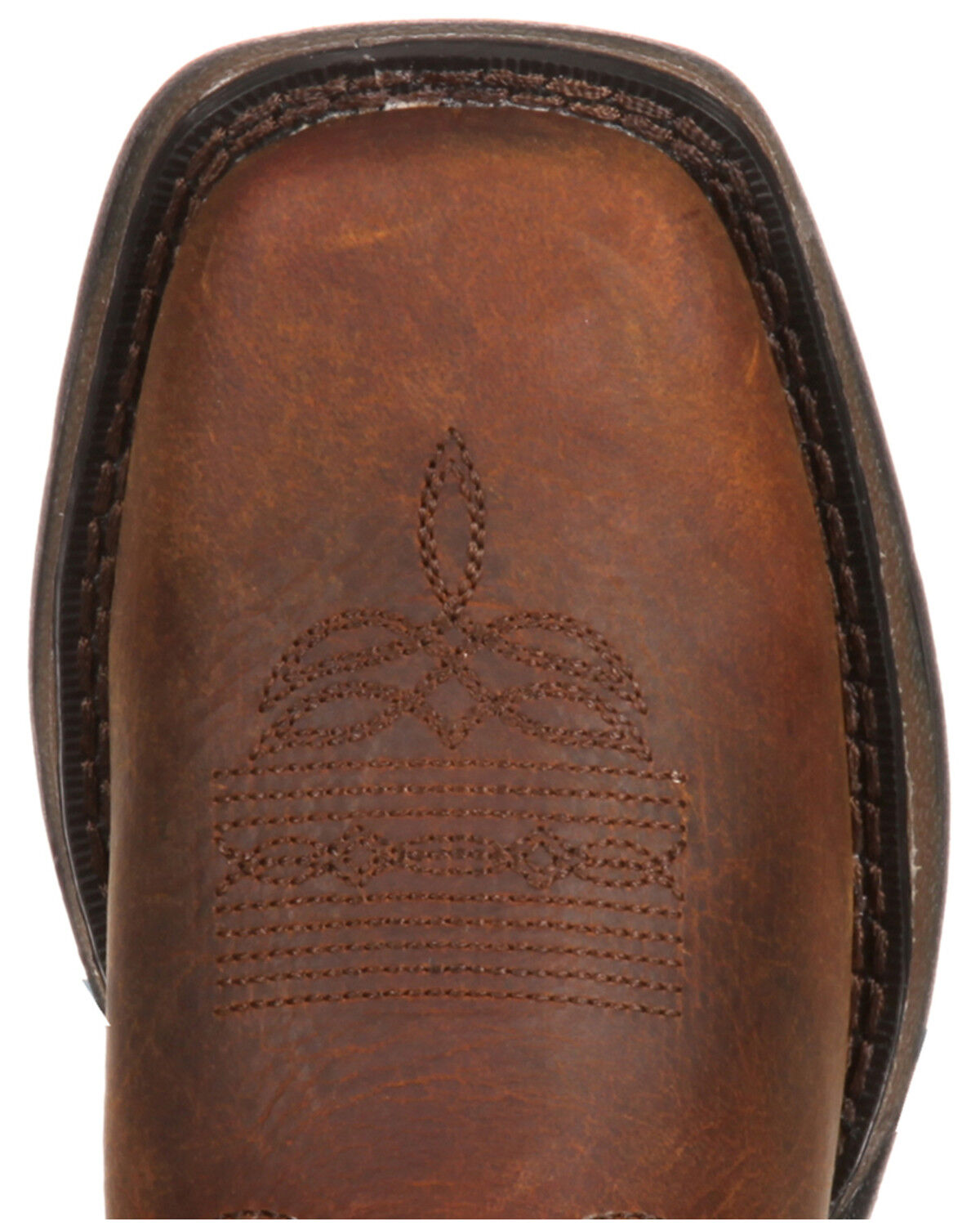 Image #5 - Durango Toddler Boys' Raindrop Western Boots - Square Toe, Tan, hi-res