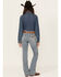 Image #3 - Wrangler Retro Women's Alaina Light Wash Mid Rise Bootcut Stretch Denim Jeans, Light Wash, hi-res