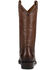 Image #5 - Frye Women's Billy Pull-On Deco Stitch Western Boots - Round Toe, Brown, hi-res