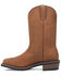 Image #3 - Dan Post Men's Las Cruces Waterproof Performance Boots - Broad Square Toe, Brown, hi-res