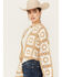 Image #2 - Revel Women's Crochet Cropped Cardigan , Beige, hi-res