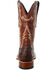 Image #5 - Tanner Mark Men's Exotic Elephant Print Western Boots - Broad Square Toe, Chestnut, hi-res
