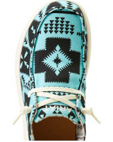 Image #4 - Ariat Women's Hilo Casual Shoes - Moc Toe , Blue, hi-res