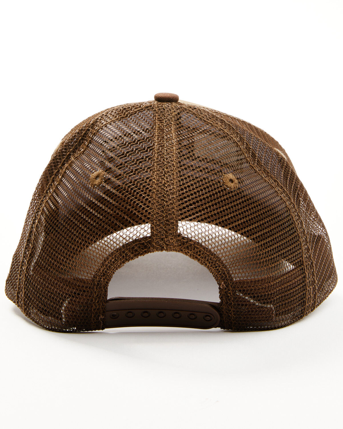 Image #3 - Hawx Men's American Flag Ball Cap, Brown, hi-res