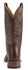 Image #7 - Boulet Women's Hand Tooled Ranger Western Boots - Square Toe, Chestnut, hi-res