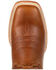 Image #6 - Durango Women's Areno Pro Western Boots - Broad Square Toe, Tan, hi-res