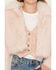 Image #3 - Shyanne Girls' Polar Bluff Faux Fur Sparkle Jacket, Blush, hi-res