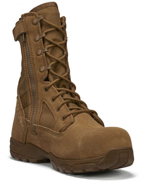 Image #1 - Belleville Men's TR Flyweight Hot Weather Military Boots - Composite Toe, Coyote, hi-res