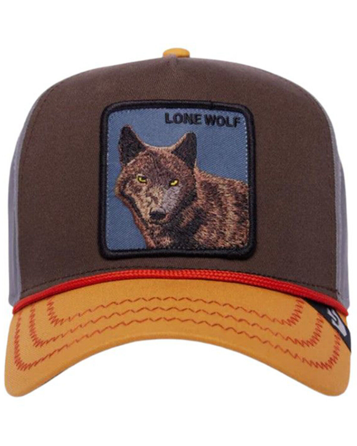 Image #3 - Goorin Bros Men's Lone Wolf Ball Cap, Brown, hi-res