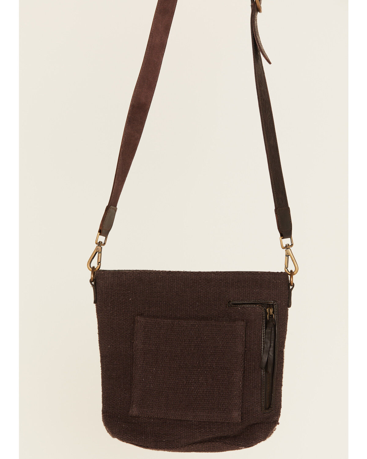 Image #3 - Idyllwind Women's Madrona Longhorn Woven Concealed Carry Crossbody Bag, Ivory, hi-res