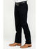 Image #3 - Wrangler Men's Casual Flat Front Western Pants, Black, hi-res