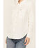 Image #3 - Wrangler Women's Modern Striped Long Sleeve Pearl Snap Western Shirt , Off White, hi-res