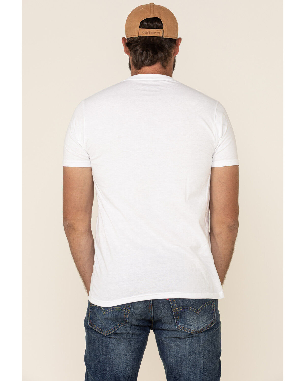 Image #4 - Levi's Men's Mattias White Batwing Logo Graphic T-Shirt, , hi-res