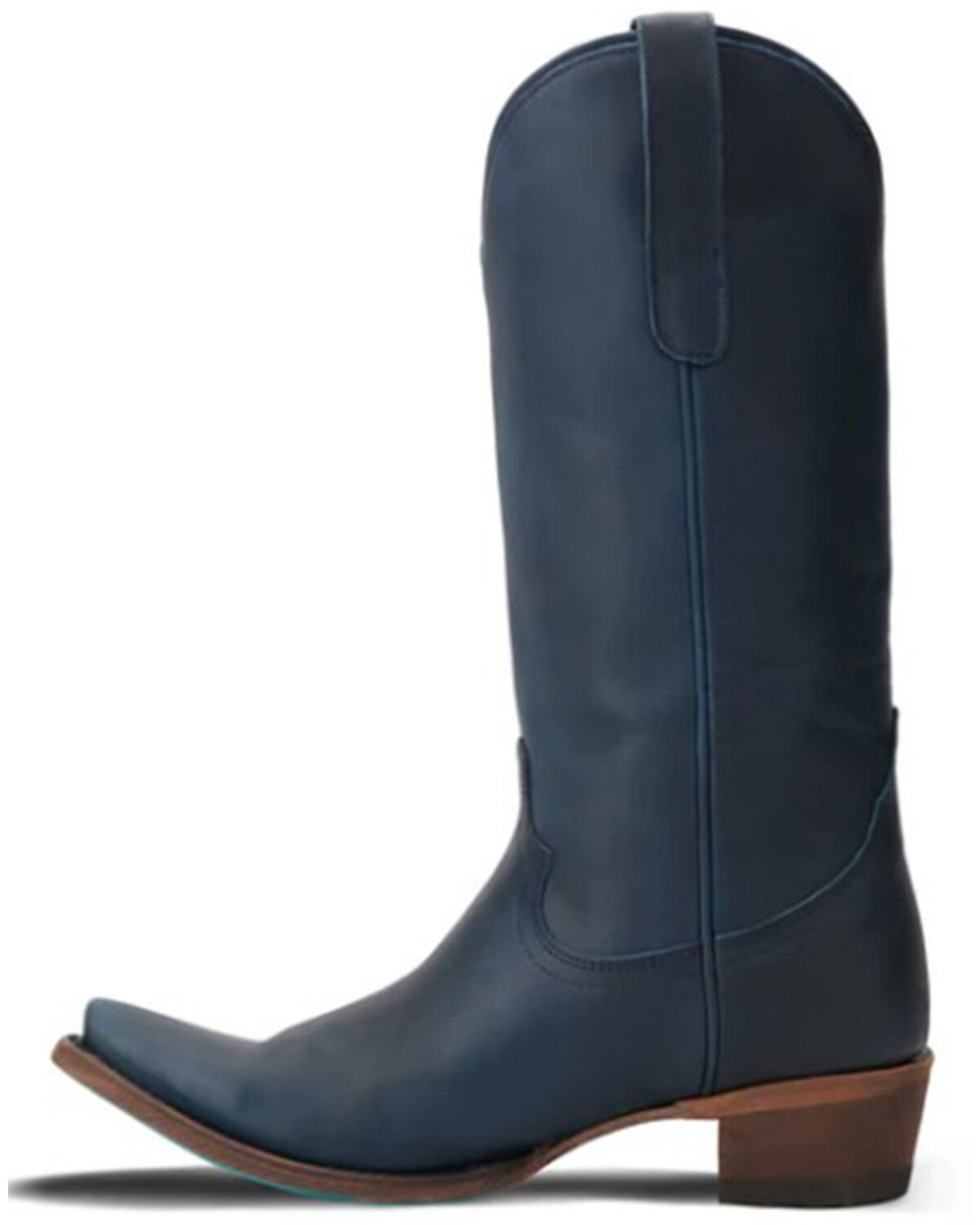 Image #3 - Lane Women's Emma Jane Tall Western Boots - Snip Toe, Navy, hi-res