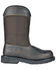 Image #2 - Hoss Men's Buck Wellington Work Boots - Steel Toe, Brown, hi-res