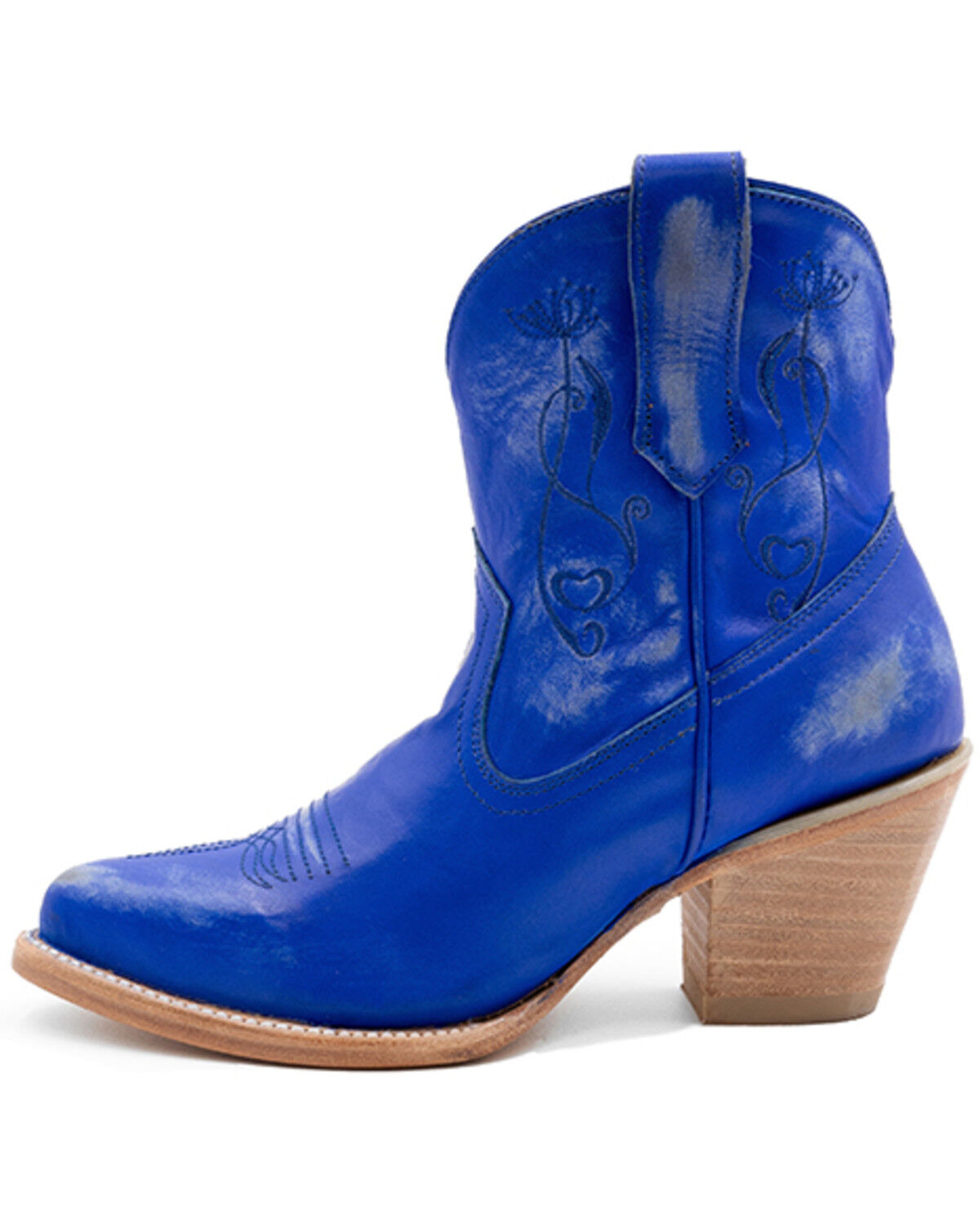 Image #3 - Ferrini Women's Pixie Western Boots - Round Toe, Blue, hi-res