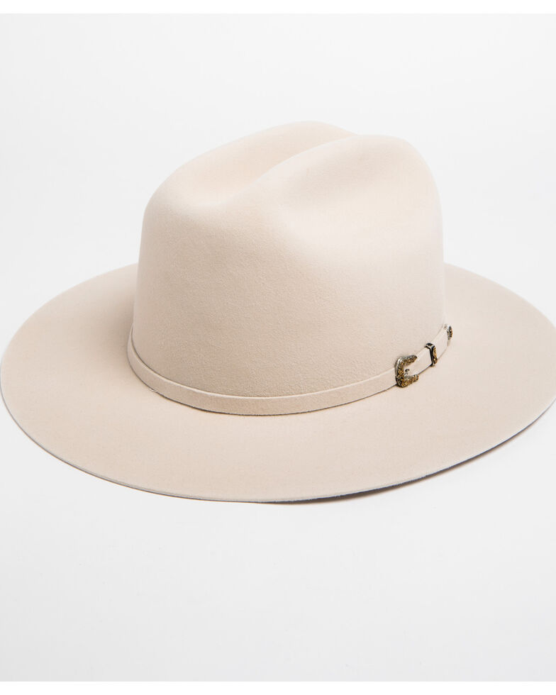 Justin Men's 15X Newman Fur Felt Cowboy Hat , Buck, hi-res