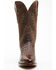 Image #4 - El Dorado Men's Exotic Caiman Western Boots - Round Toe, Brass, hi-res